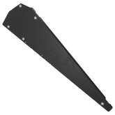 Esdec Flatfix fusion Wind deflector, right, black, XL- Rubicon UK Shop